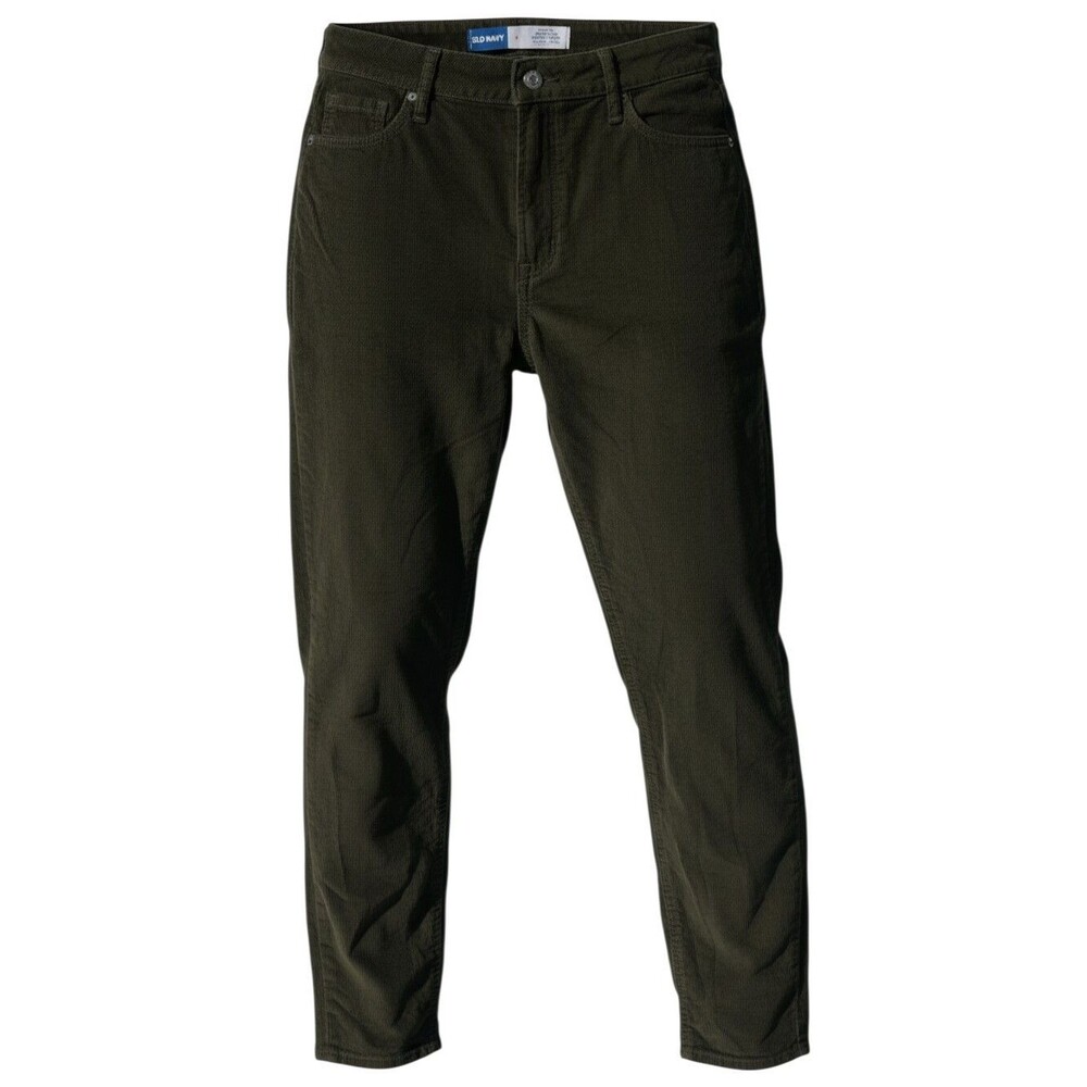 Old Navy High Rise Rockstar Super Skinny Secret Smooth Pockets Corduroy Pants 8